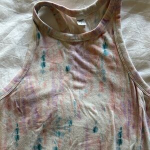 Wild Fable Multicolor Tie-Dye Tank Top